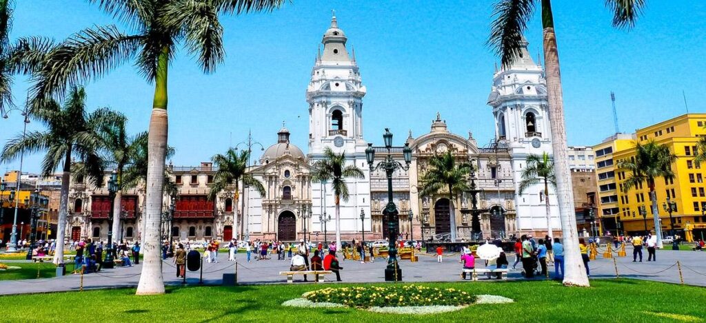 Der Plaza Mayor in Lima