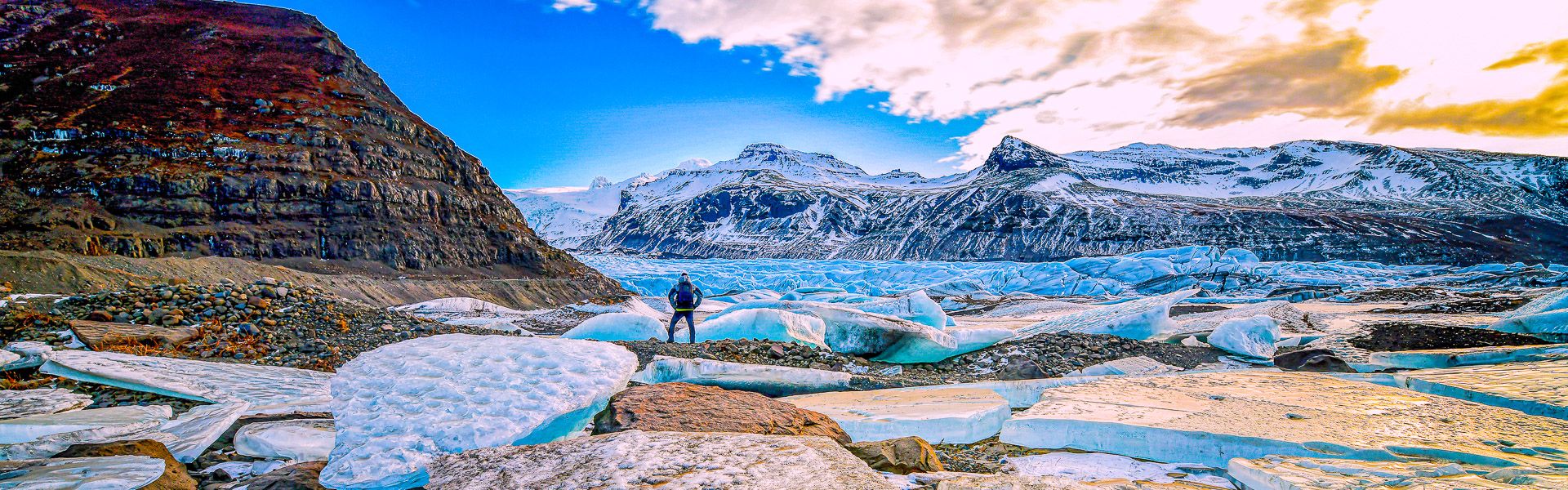 Die Ruhe am Gletscher