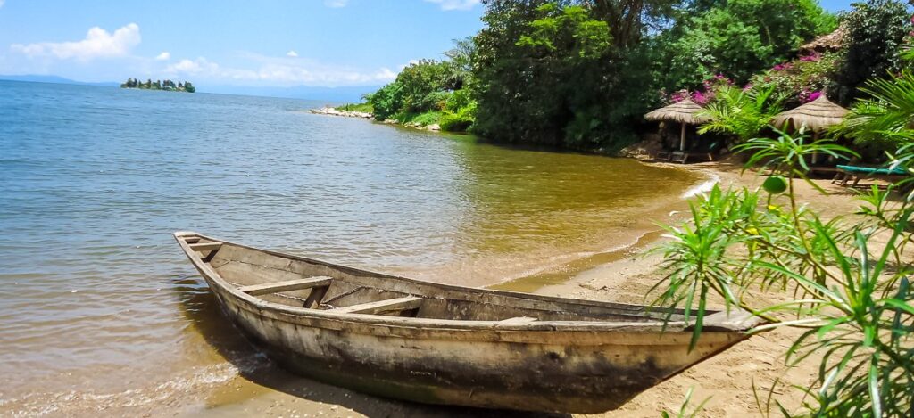 Paradis Malahide am Kivu See