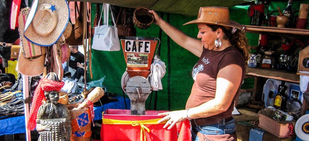 Auf dem Markt von San José