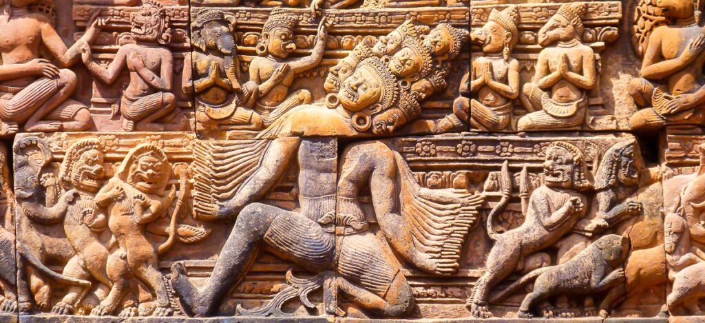 Relief in Angkor