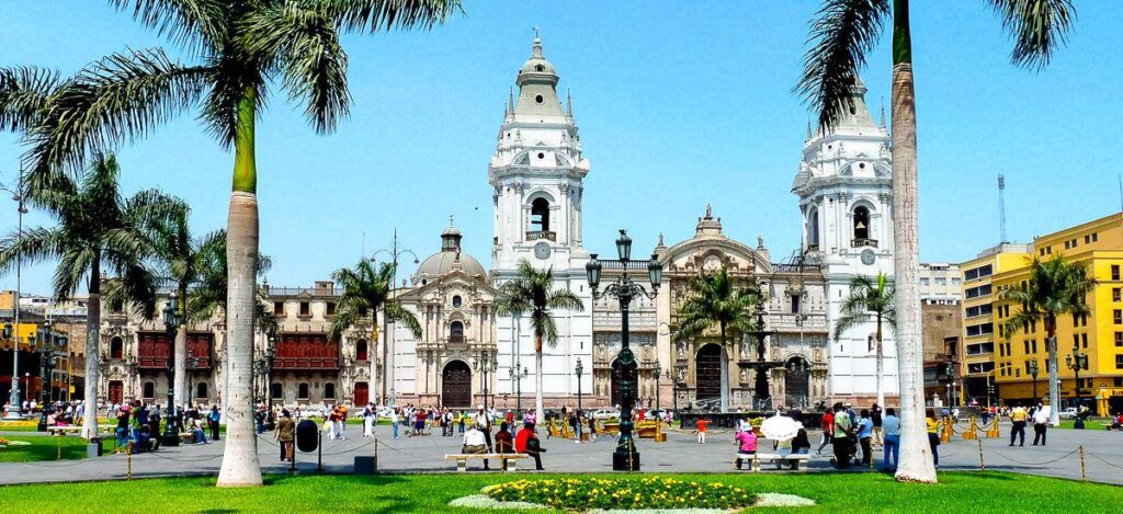 Der Plaza Mayor in Lima