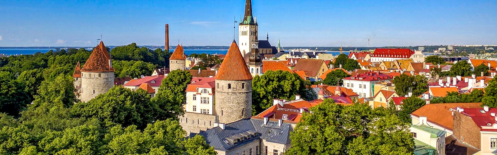 Türme der Altstadt von Tallinn