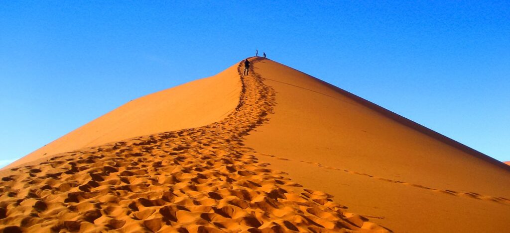 Spuren im Sand