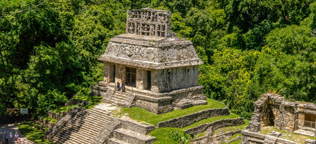 Palenque Maya Ruinen