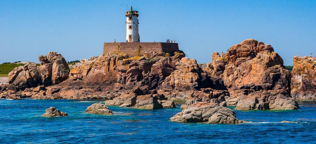 Leuchtturm auf der Insel Brehat