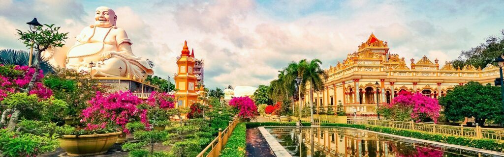 Tempel in Saigon