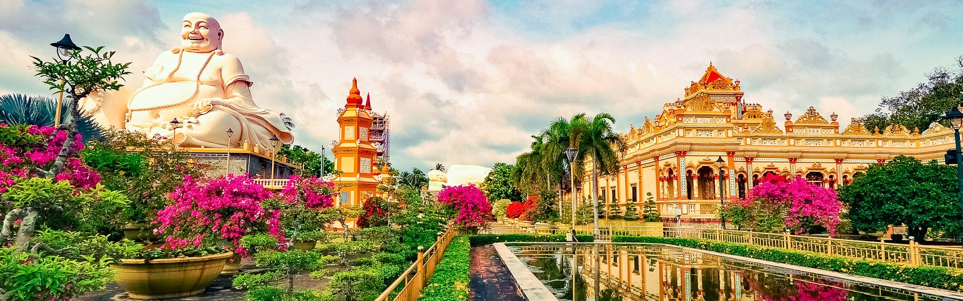 Tempel in Saigon