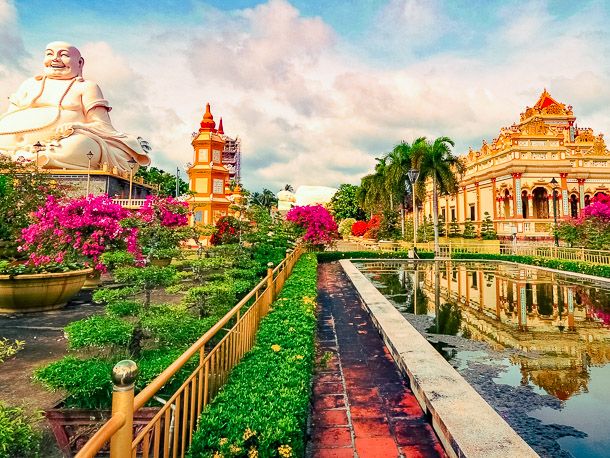 Tempel in Saigon
