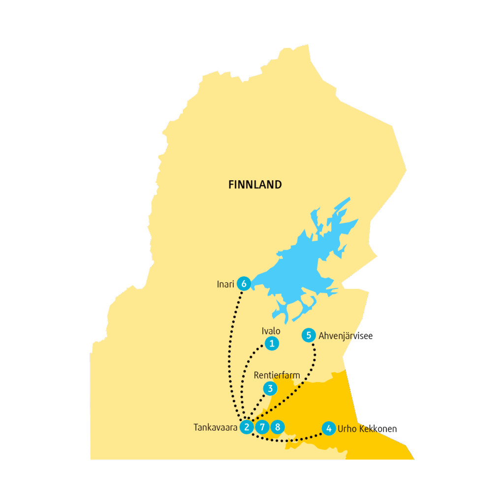 Reisekarte FIAUR
