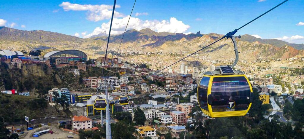 Seilbahn über La Paz