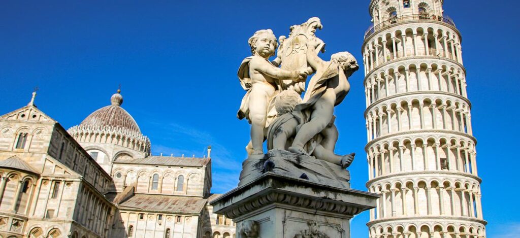 Der schiefe Turm von Pisa
