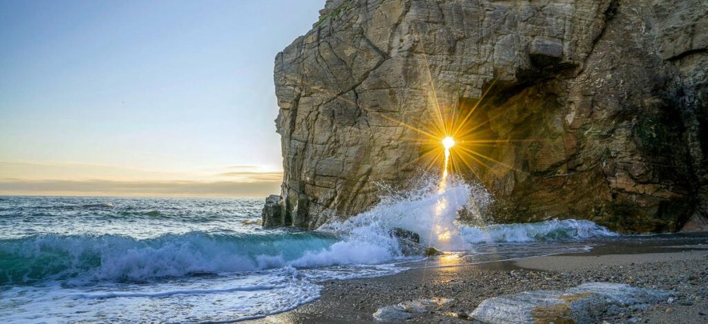 Strand in der Bretagne
