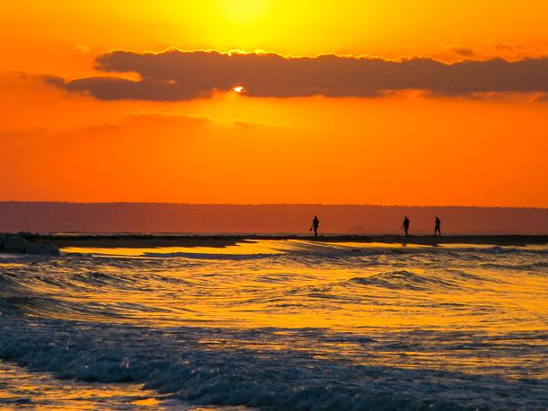 Sundowner am Inhambane Beach