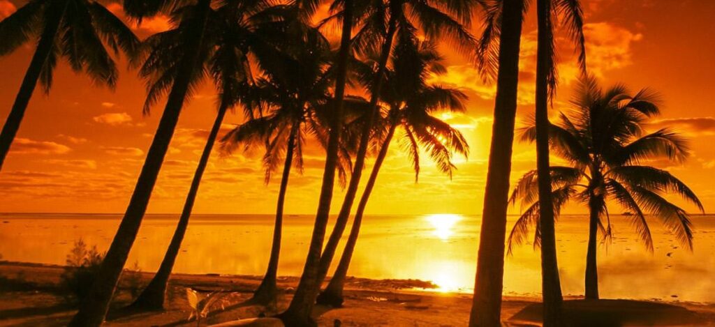 Sonnenuntergang am Meer