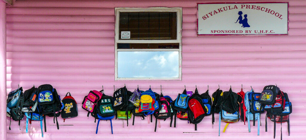 Kindergarten im Township von Plettenberg Bay