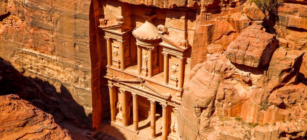 Das Schatzhaus des Pharao in Petra