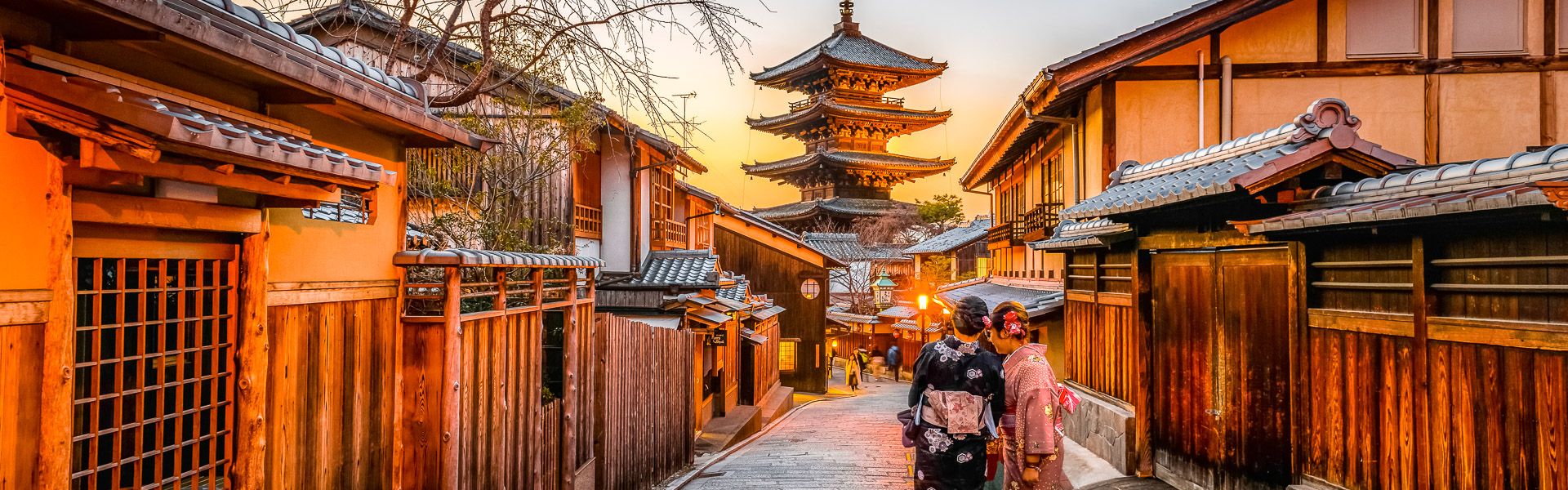 Geishas in der Altstadt von Kyoto