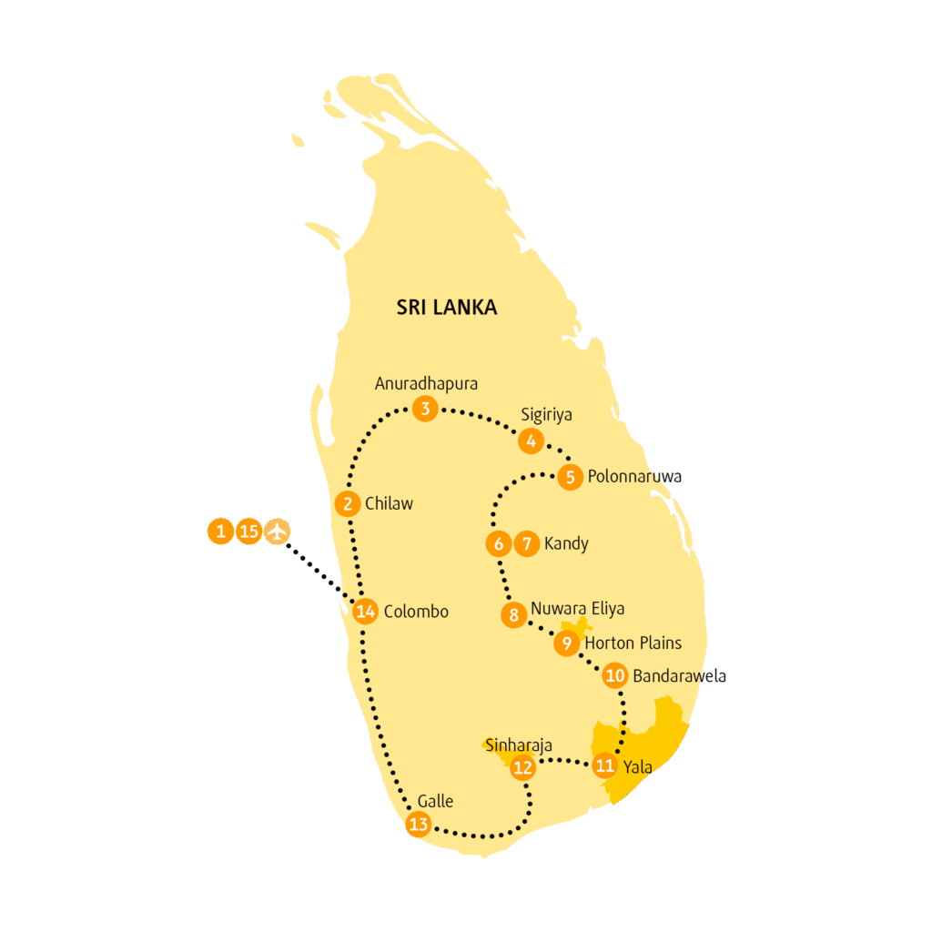 Reisekarte LKKAN