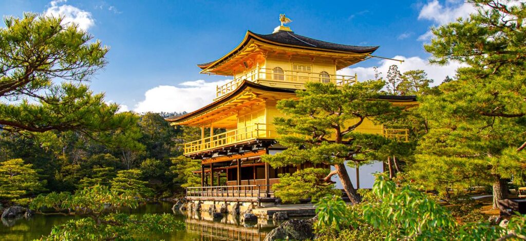 Der goldene Pavillon in Kyoto