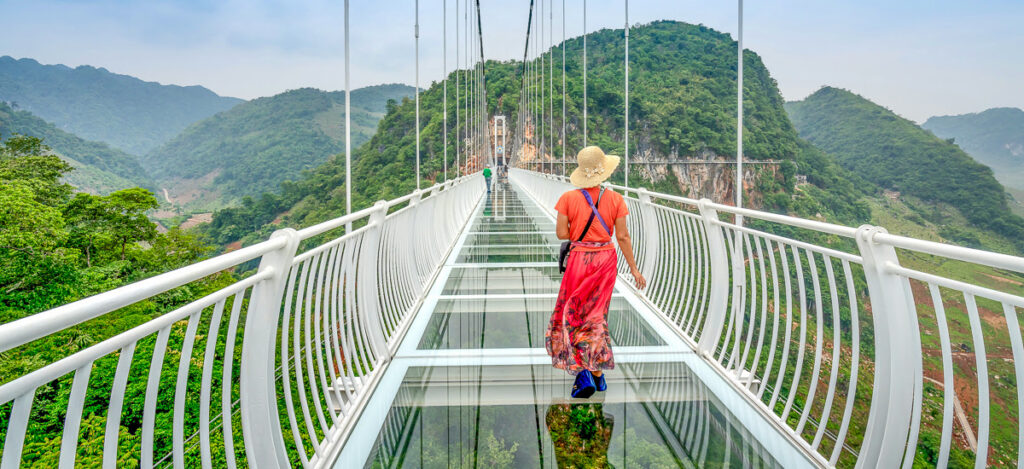 Glasbrücke von Zhangjiajie