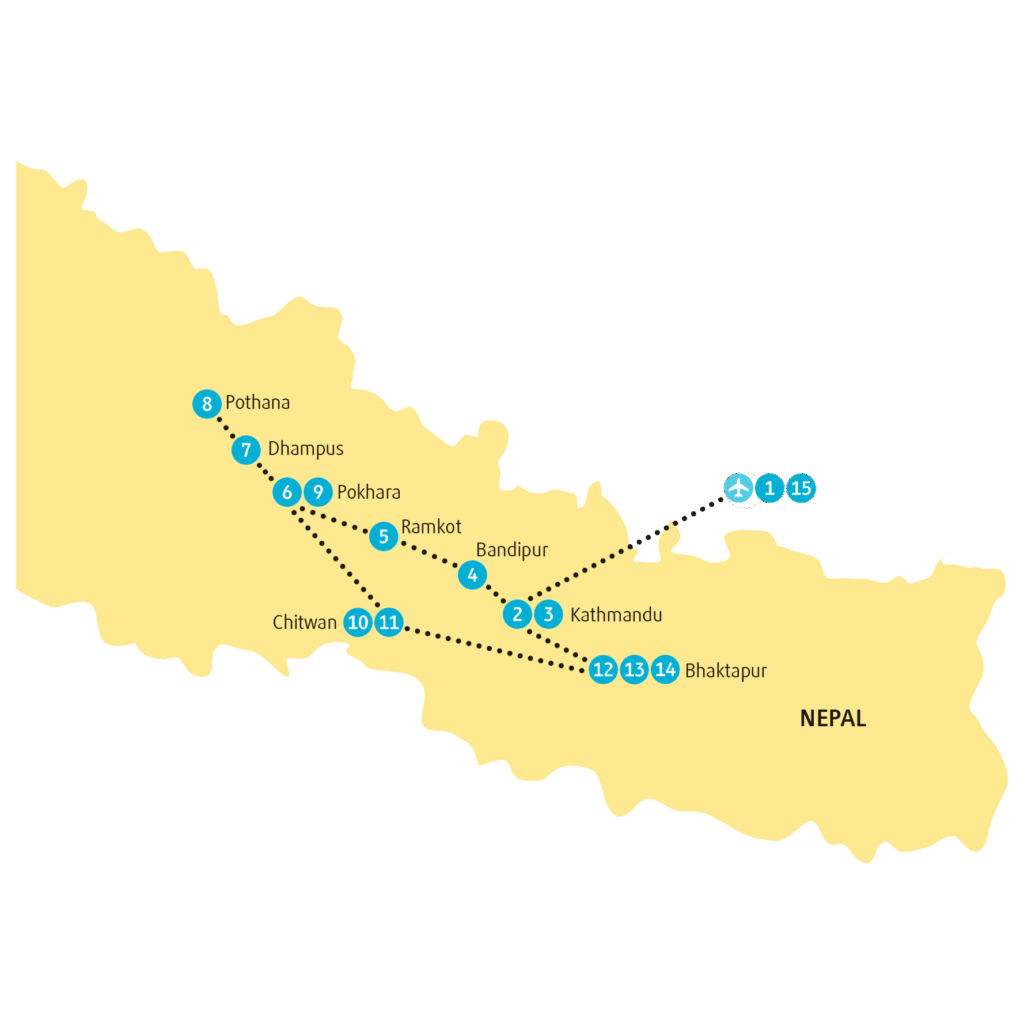 Reiseroute NPYTE-2