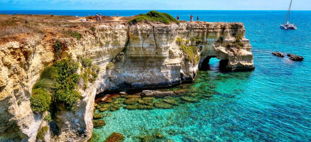 Steilküste bei Otranto