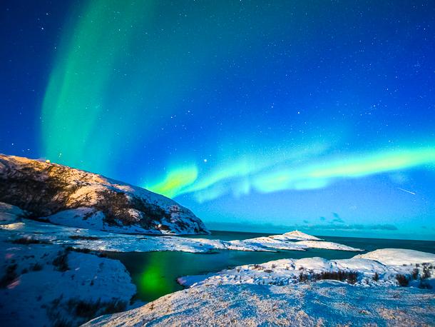 Polarlichter bei Tromsø