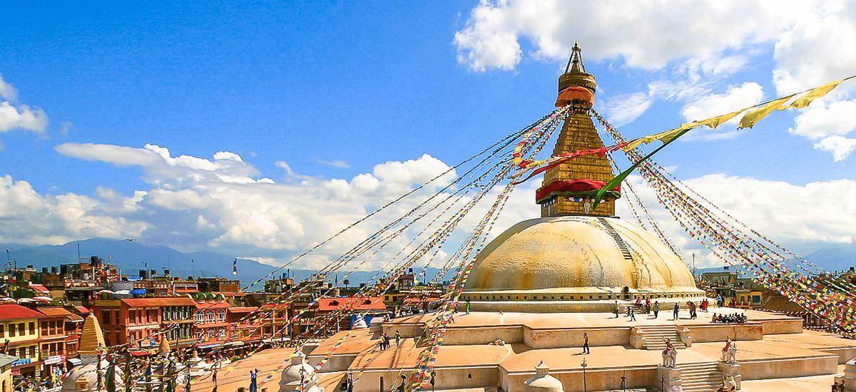 Die große Stupa von Bodnath