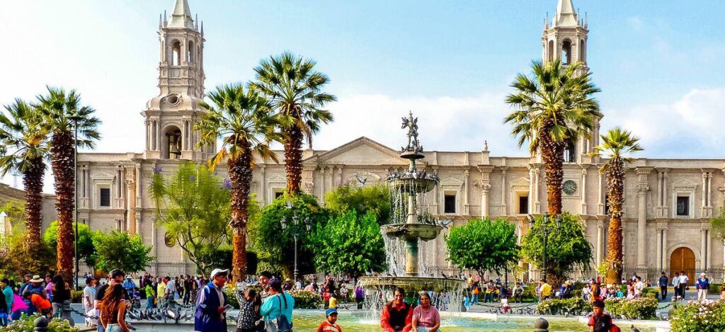 Plaza de Armas in Arequipa