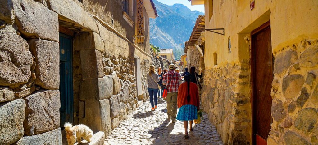 Spaziergang durch die Gassen von Cuzco