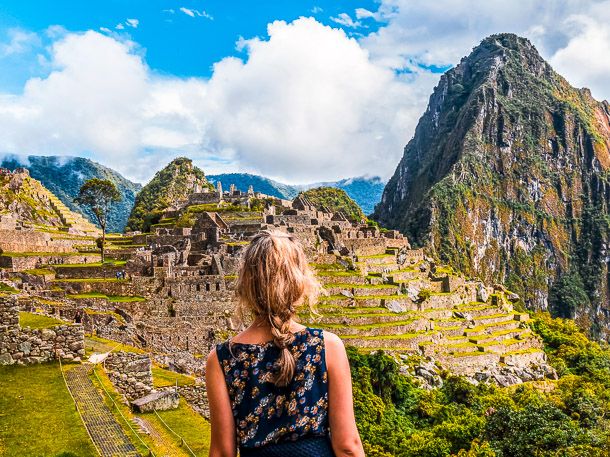 Aussicht am Machu Picchu