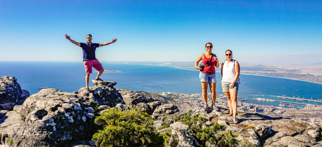 Auf dem Tafelberg über Kapstadt