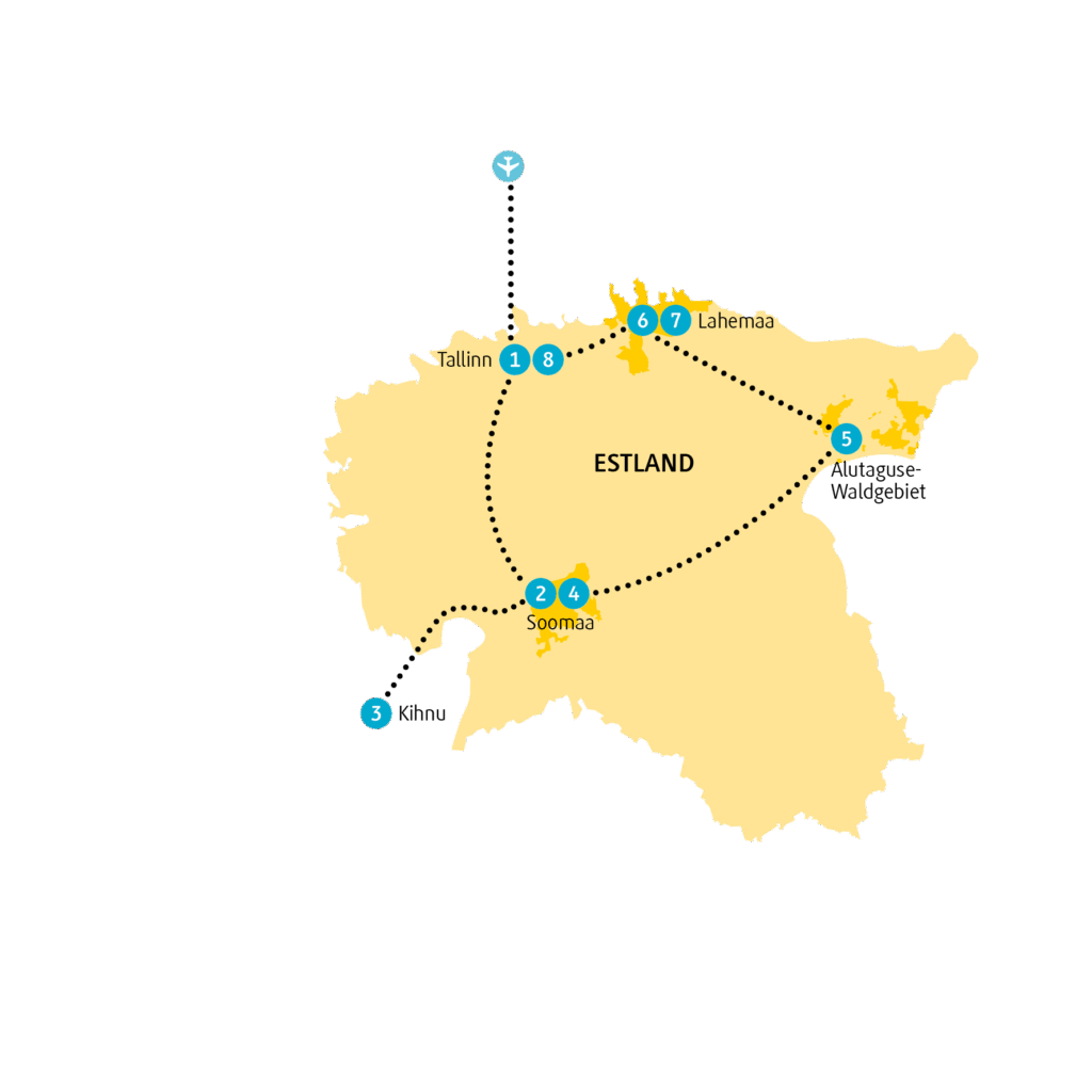 Reiseroute EESOO27