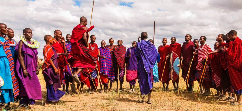 Sprungtänze der Massai