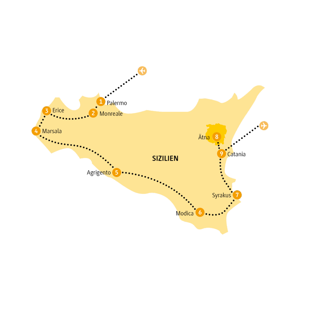 Reisekarte ITSIZ27