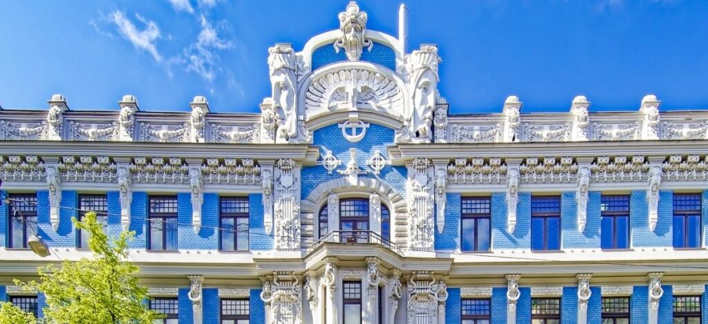 Jugendstil Architektur in Riga