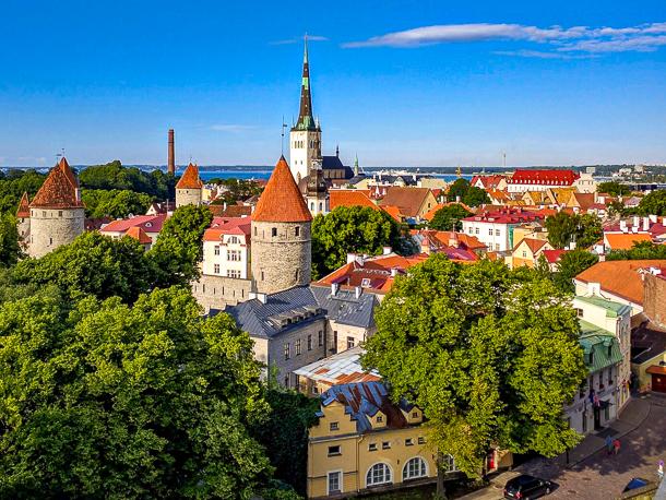 Türme der Altstadt von Tallinn