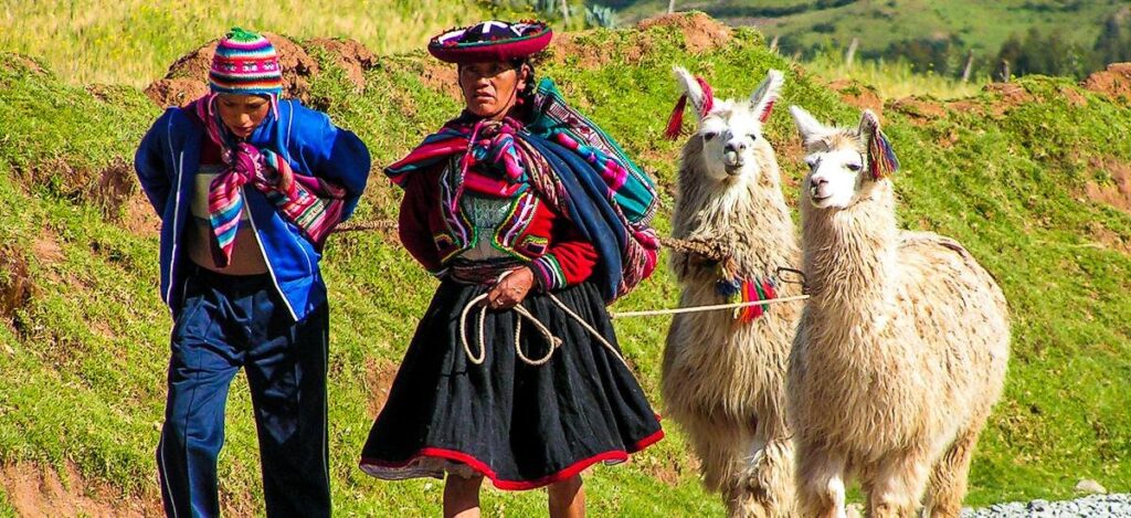 Begegnung bei Cuzco
