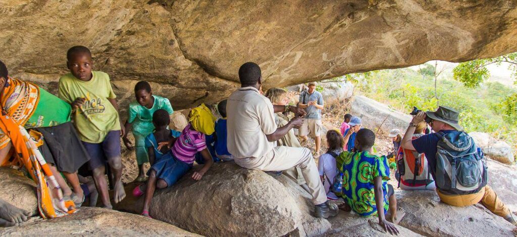 Felsmalereien in Dedza