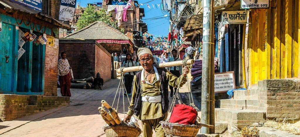 Innenstadt von Bhaktapur