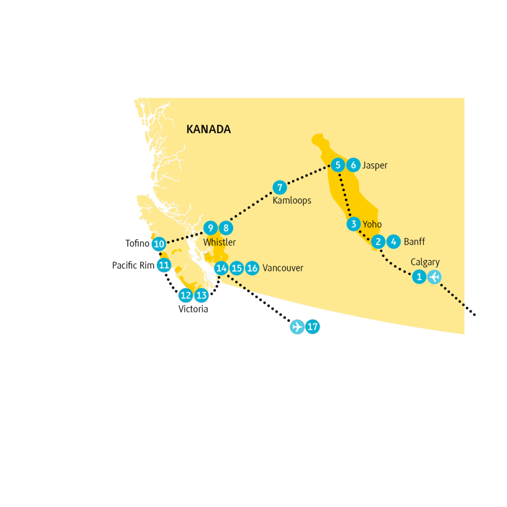 Reisekarte CAROC27