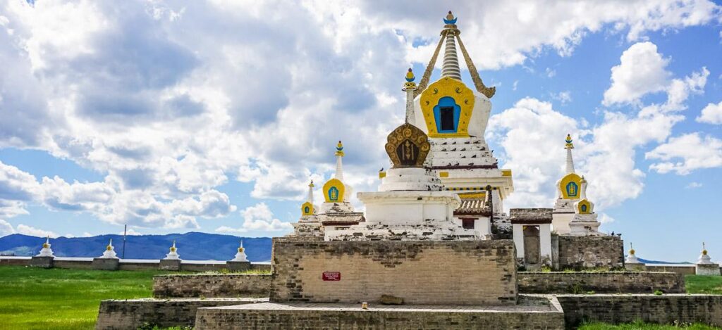 Die buddhistische Tempelanlage von Erdene Dsuu