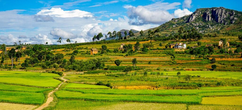 Landschaft in Fianarantsoa