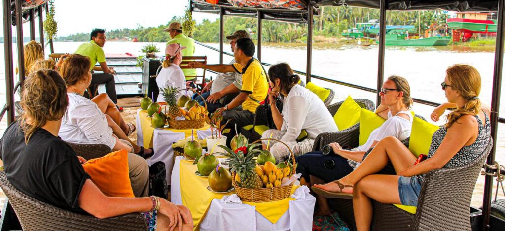 Bootstour auf dem Mekong