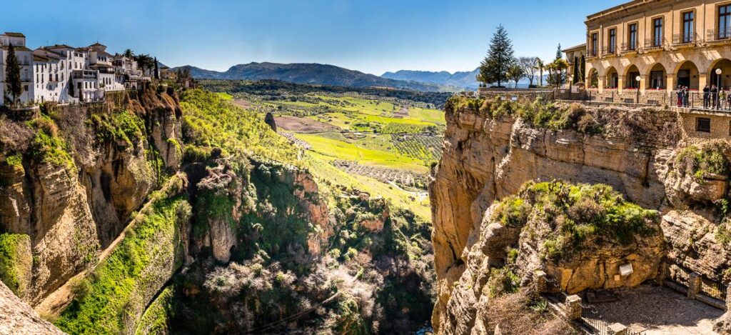 Schlucht El Tajo teilt Ronda