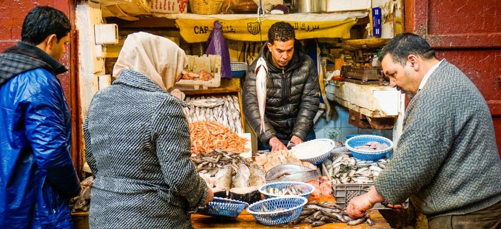 Auf dem Markt in Fès