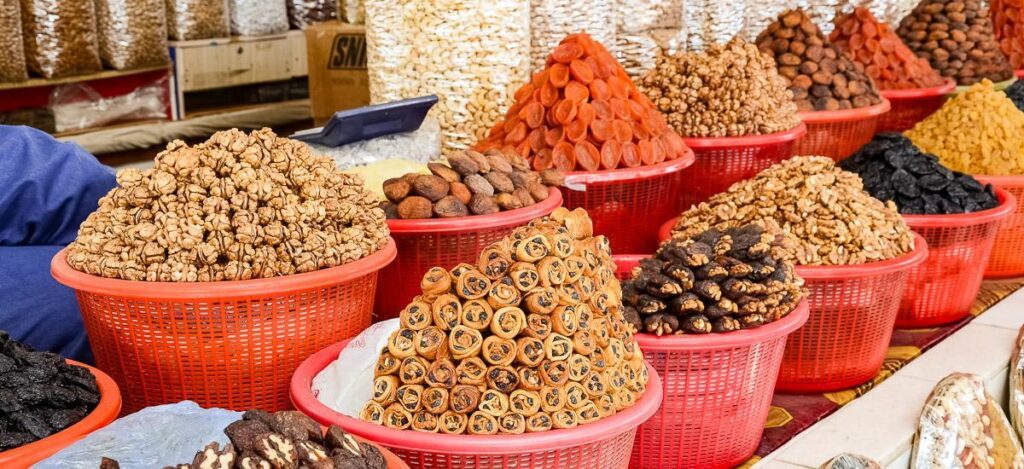 Süße Spezialitäten in Samarkant