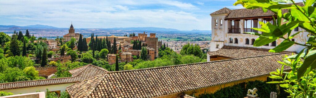 Blick auf die Alhambra