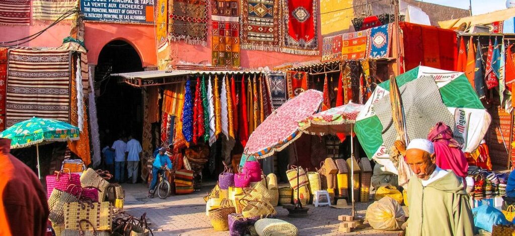 Souk in Marrakesch